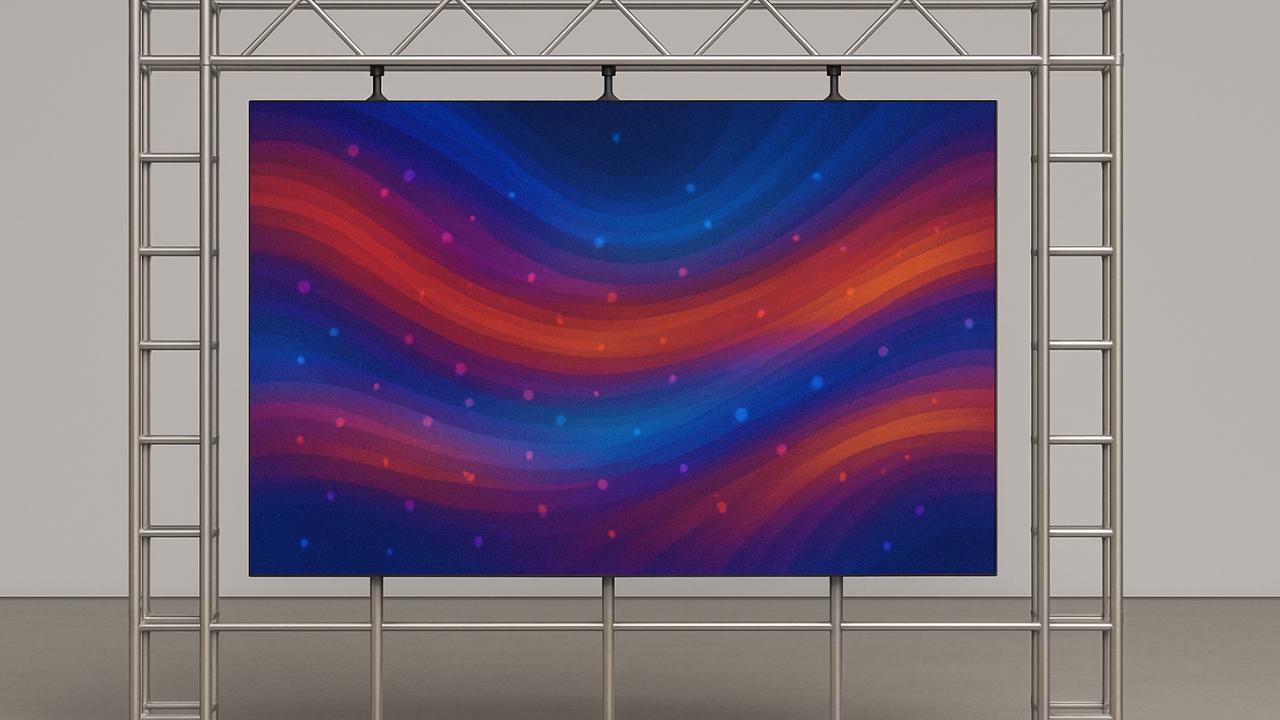 Which Videowall Ground Support Do You Prefer? Truss or Ladder System?