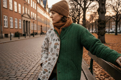 To jakker i én: Hvorfor en kantha jakke vendbar er den perfekte overgangsjakke til efteråret